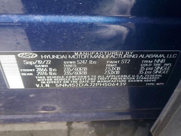 2023 HYUNDAI SANTA FE