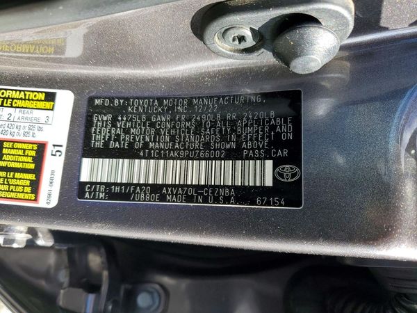 2023 TOYOTA CAMRY