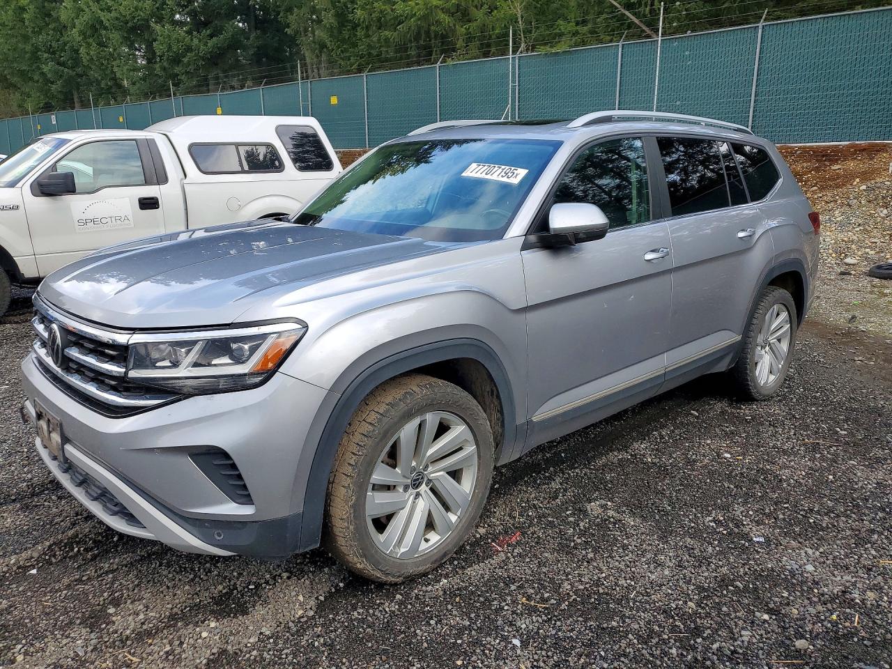 2021 VOLKSWAGEN ATLAS 4Motion SEL — Front 3/4