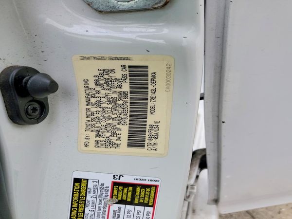 2012 TOYOTA COROLLA