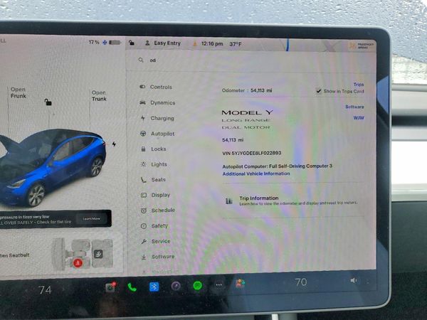 2020 TESLA MODEL Y