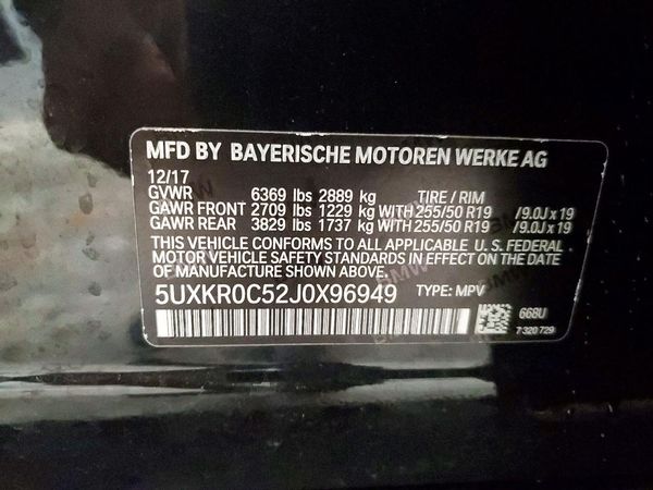 2018 BMW X5 xDrive35i