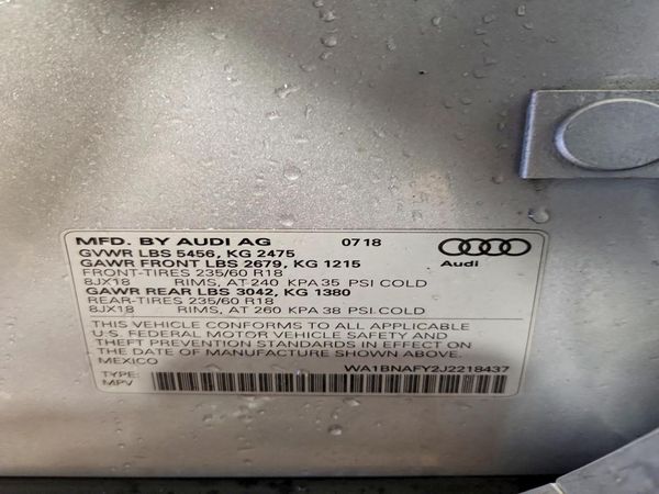 2018 AUDI Q5