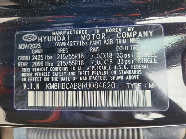 2024 HYUNDAI KONA