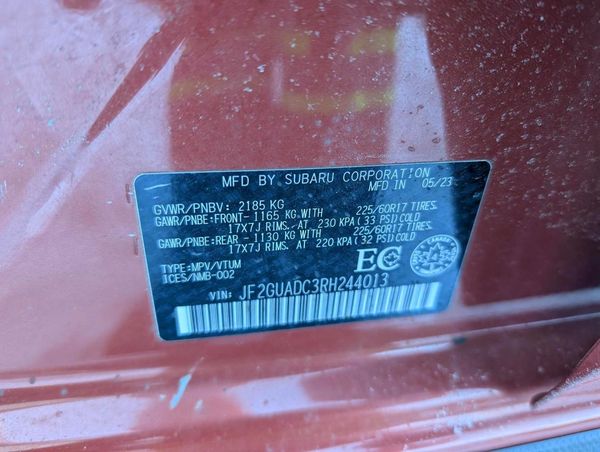 2024 SUBARU CROSSTREK Premium
