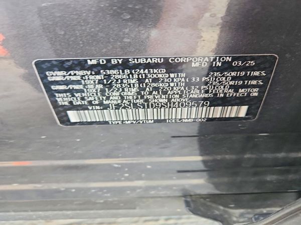 2025 SUBARU FORESTER