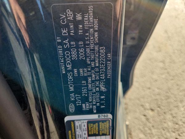 2018 KIA FORTE LX Pop,S,EX