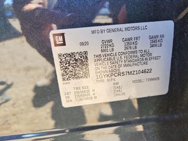 2021 CADILLAC XT6