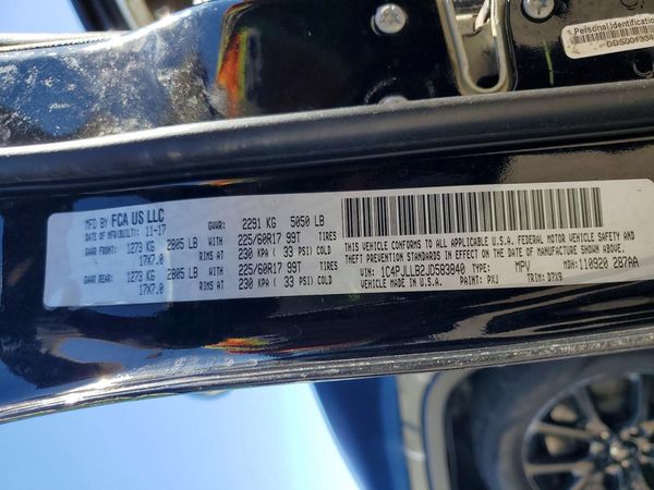 2018 JEEP CHEROKEE Latitude Plus