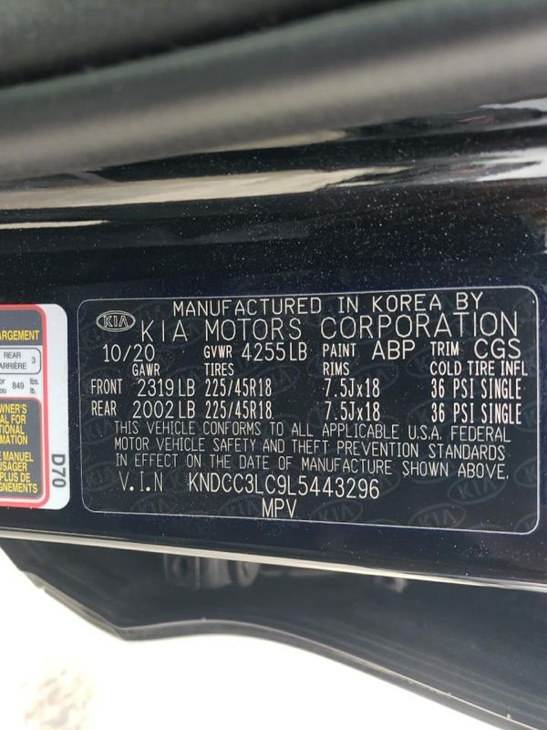 2020 KIA NIRO