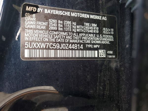 2018 BMW X4