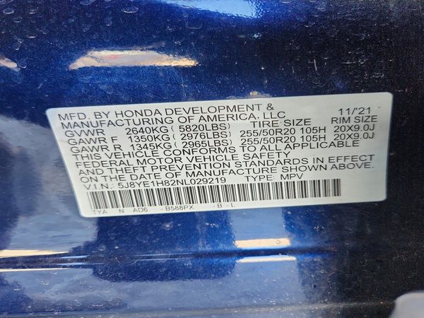 2022 ACURA MDX ADV