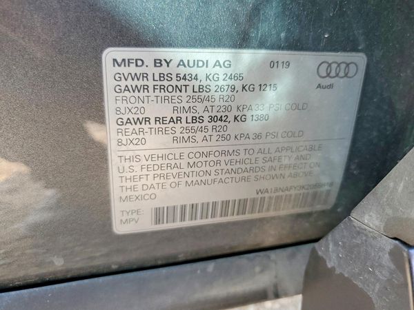 2019 AUDI Q5