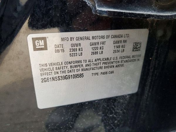 2016 CADILLAC XTS Luxury