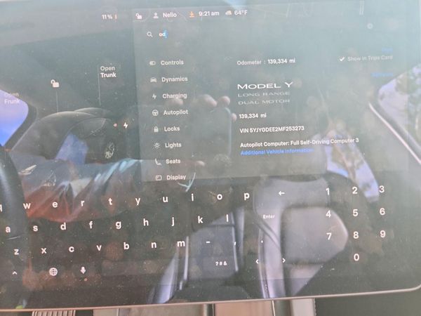2021 TESLA MODEL Y