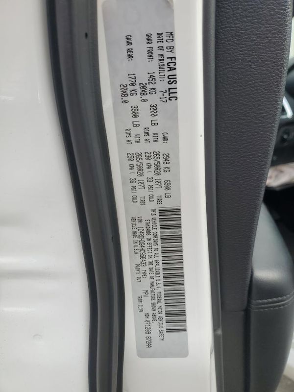 2017 DODGE DURANGO