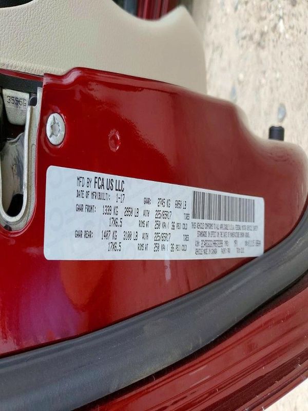 2017 DODGE GRAND CARAVAN SXT