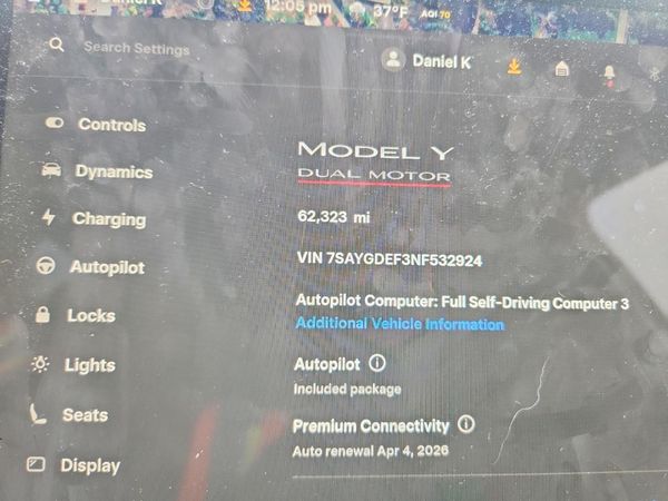 2022 TESLA MODEL Y