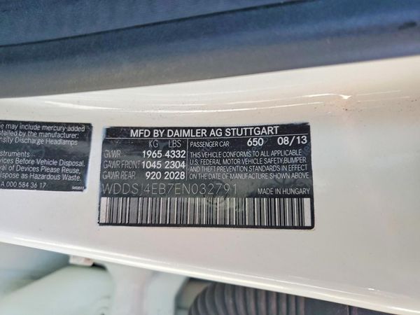 2014 MERCEDES-BENZ CLA