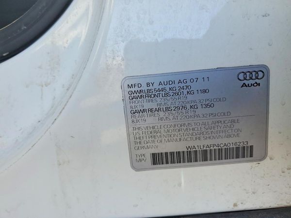 2012 AUDI Q5 Premium Plus