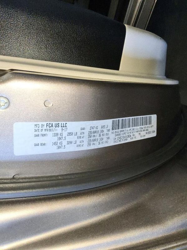 2018 CHRYSLER PACIFICA Touring Plus