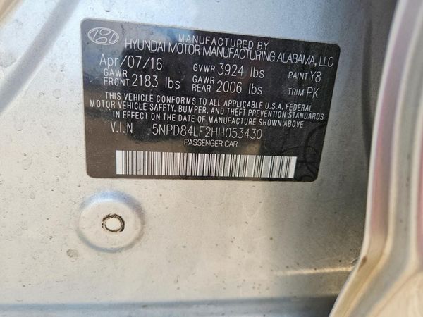 2017 HYUNDAI ELANTRA