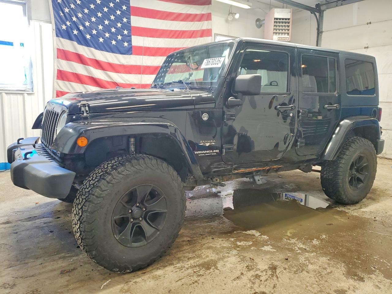 2017 JEEP WRANGLER UNLIMITED SAHARA 4X4