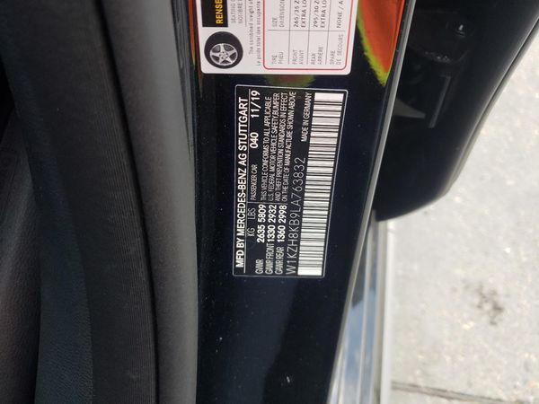 2020 MERCEDES-BENZ E AMG E63 S