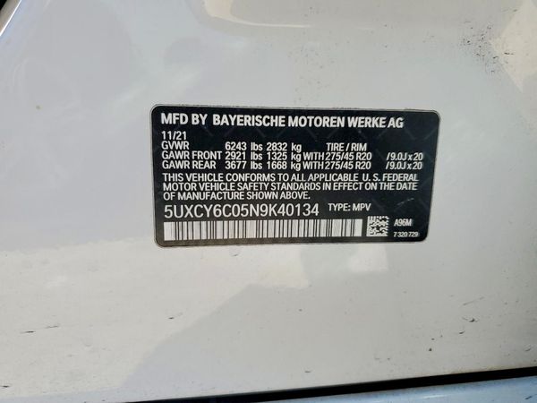 2022 BMW X6 xDrive40i