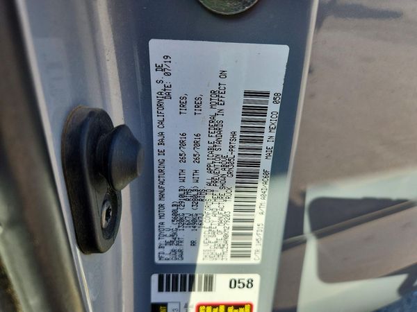 2019 TOYOTA TACOMA SR5