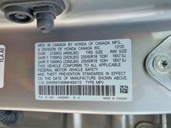 2021 HONDA CR-V EX