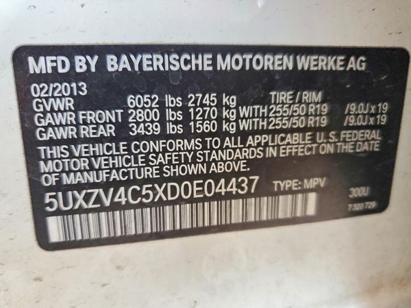 2013 BMW X5