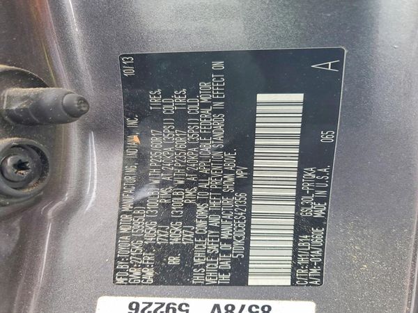 2014 TOYOTA SIENNA