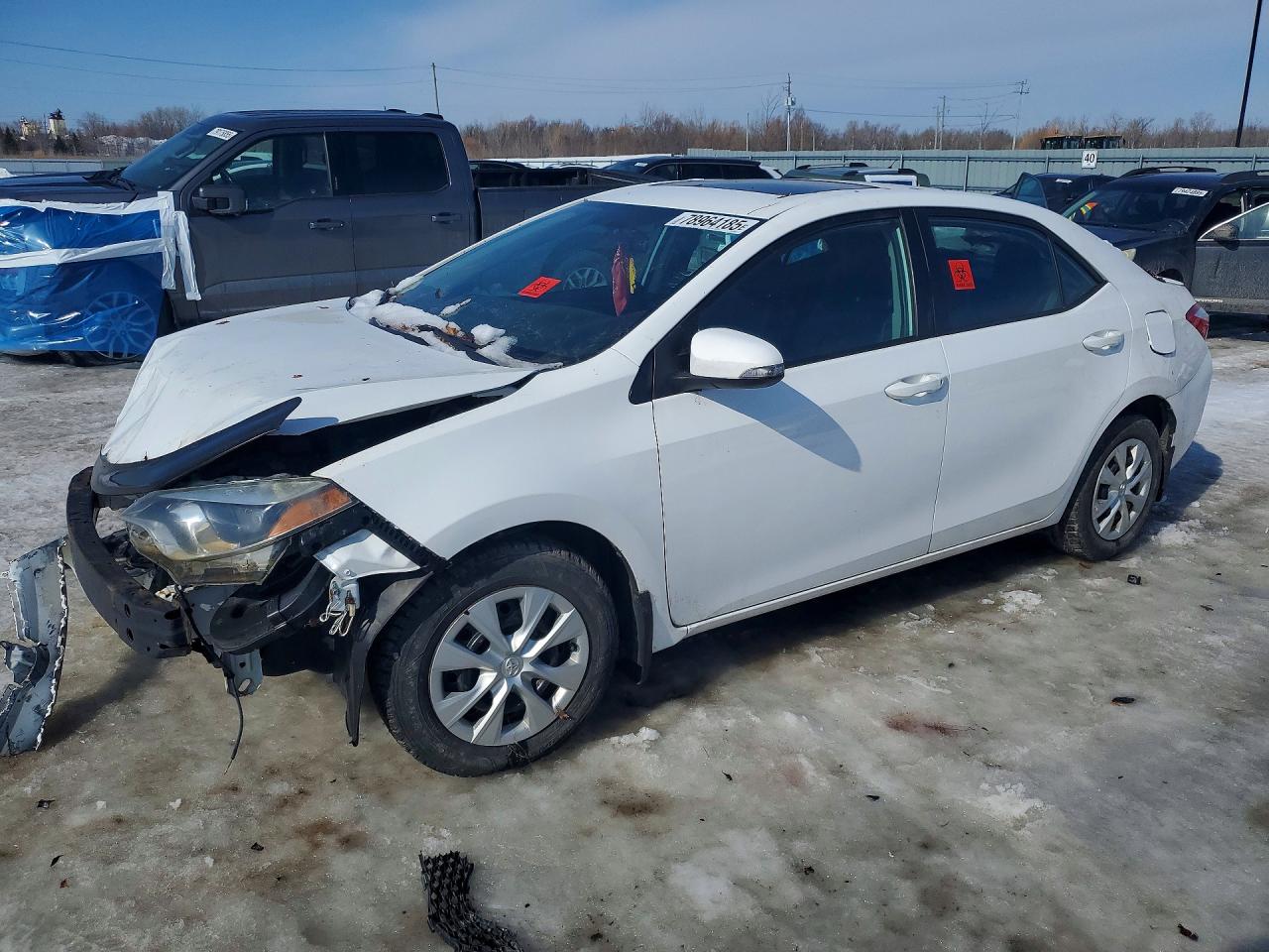 2016 TOYOTA COROLLA L/LE — Front 3/4