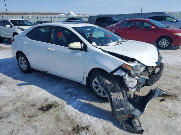 2016 TOYOTA COROLLA L/LE — Passenger 3/4