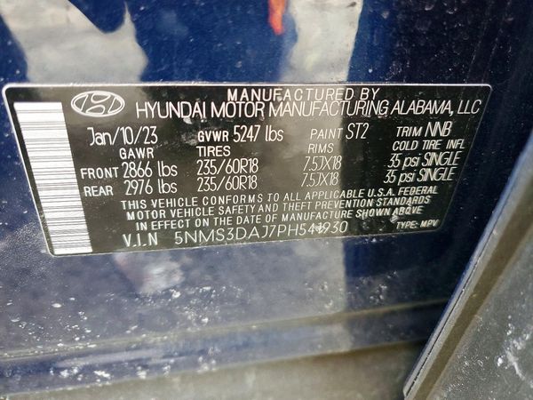 2023 HYUNDAI SANTA FE SEL Premium