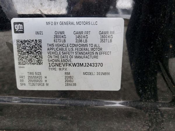 2021 CHEVROLET TRAVERSE LS