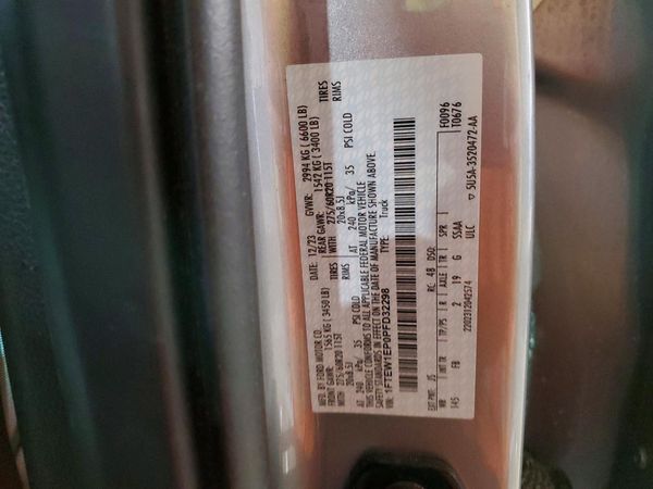2023 FORD F150 SuperCrew