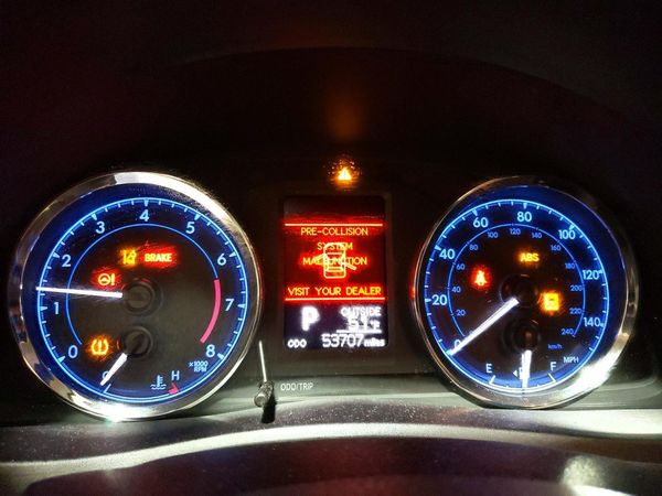2018 TOYOTA COROLLA L/LE/SE/XLE/XSE — ODOM