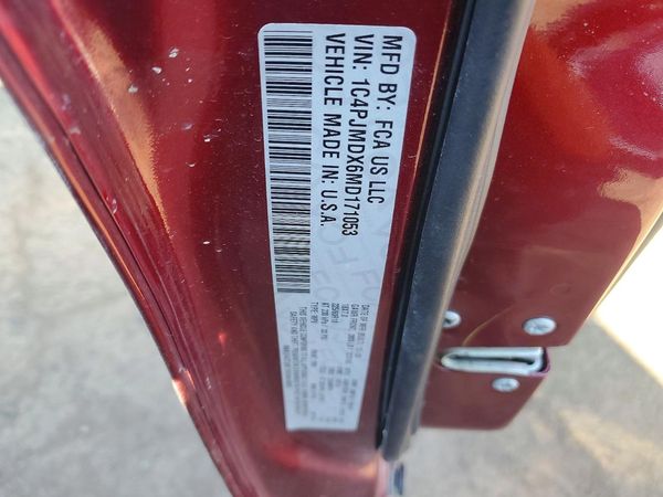 2021 JEEP CHEROKEE LIMITED 4X4