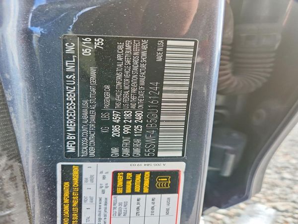 2016 MERCEDES-BENZ C C300