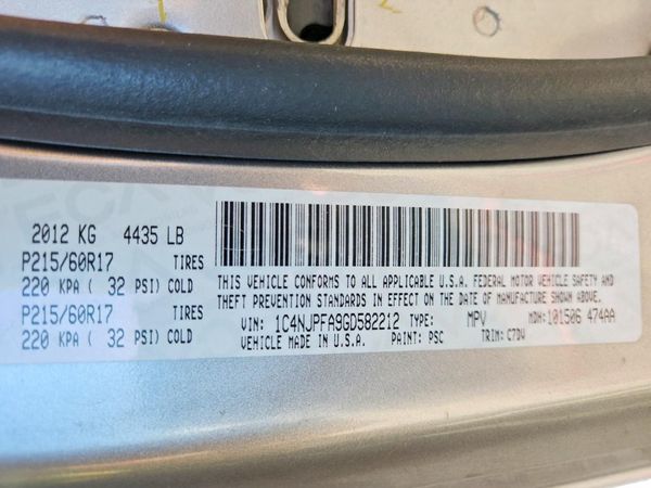 2016 JEEP PATRIOT Latitude — VINS