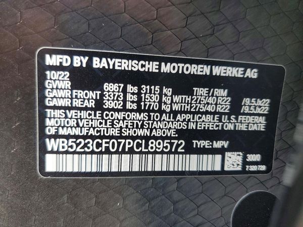 2023 BMW IX xDrive50i