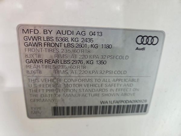 2013 AUDI Q5 Premium Plus