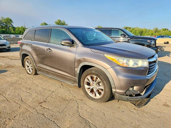 2014 TOYOTA HIGHLANDER Base/Hybrid — Passenger 3/4