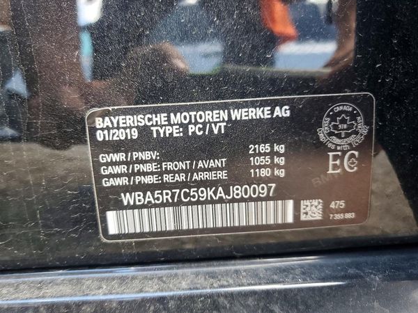 2019 BMW 330XI xDrive
