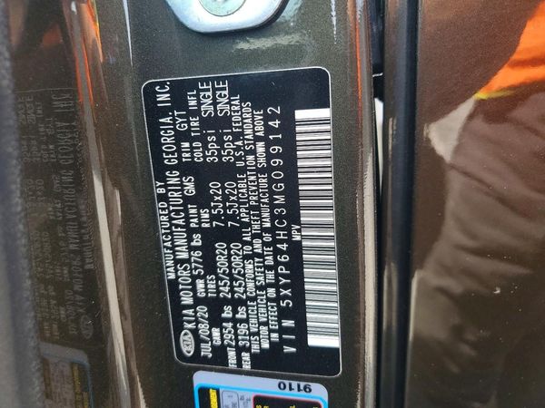 2021 KIA TELLURIDE S