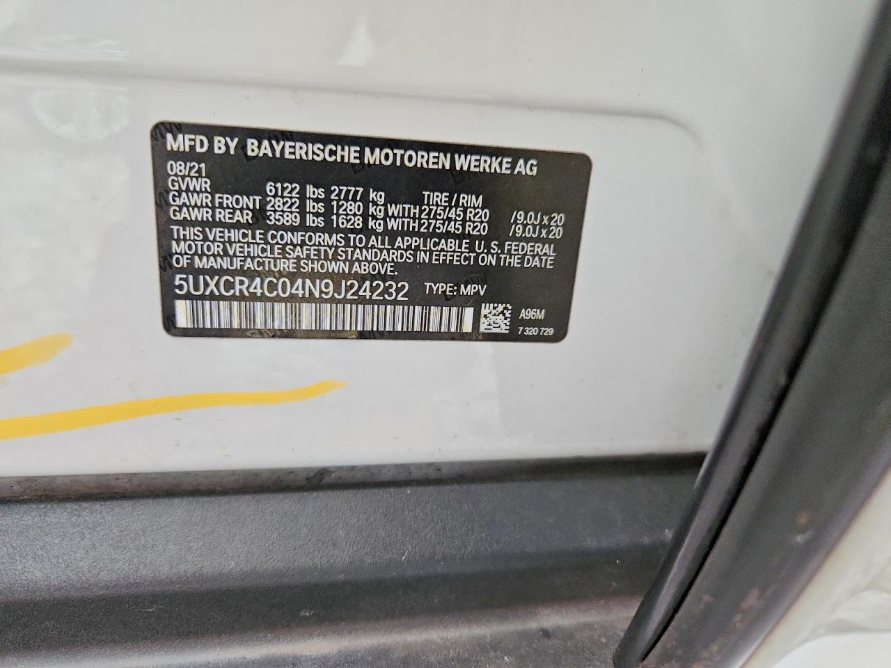 2022 BMW X5 sDrive40i