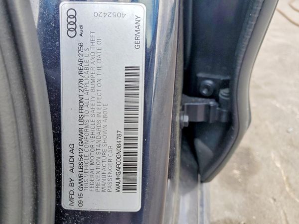 2016 AUDI A6 quattro Prestige