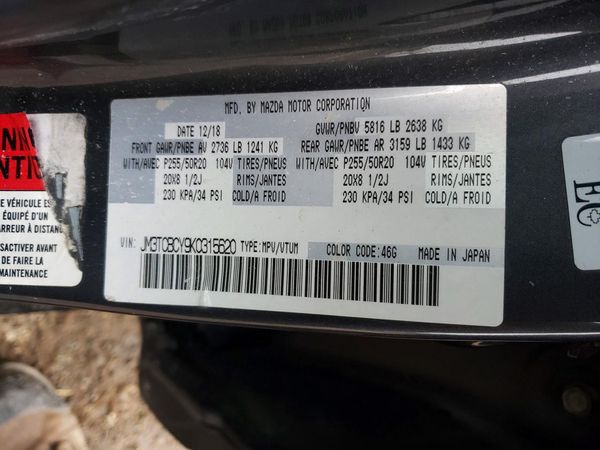 2019 MAZDA CX-9